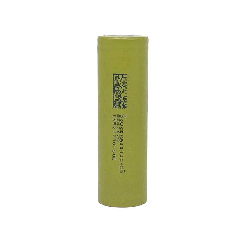 High Quality Battery Lithium Ion Cylindrical Rechargeable 3.7v 5000mah Li-ion Battery Cell 21700 Dmegc 21700 50e 5000mah
