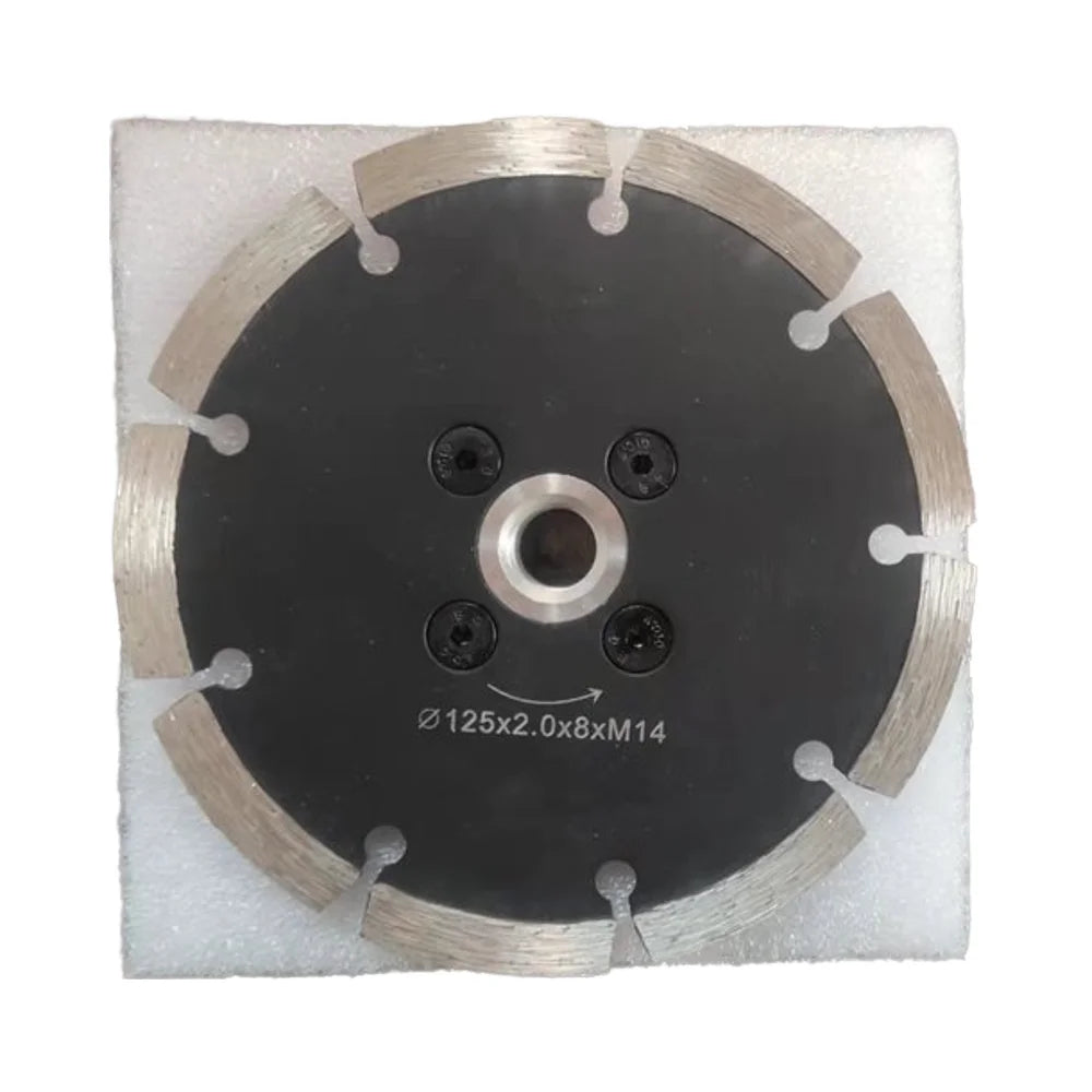 125mm M14 Industrial Grade Wet Cutting Granite Saw Disc Customizable OEM Hot Press Process Diamond Segmented Blade