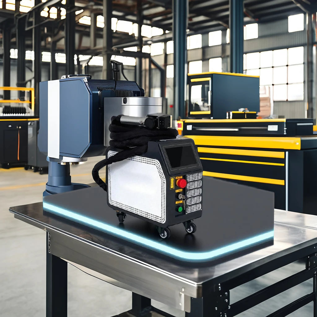 200W 300W New Model Factory Price Easy to Use Carbon Steel Wood Furniture Pulse Laser Cleaning Machine Portable
