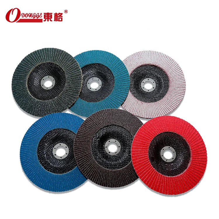 Reasonable Price OEM Zirconia Aluminum Abrasive Flap Disc T27/T29 40#~600# for Metal and Wood Polishing & Grinding