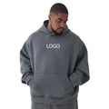 Plus Size Oversized Pullover Hoodie 460 GSM Cotton Fleece Relaxed Block Fit for Extended Size Apparel Programs and Bulk Supply