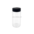 Hot Sale 16oz Clear Plastic PET Food Grade Eco-Friendly Storage Jar Container 450ml 500ml Empty Herb & Spice Seasoning Shaker