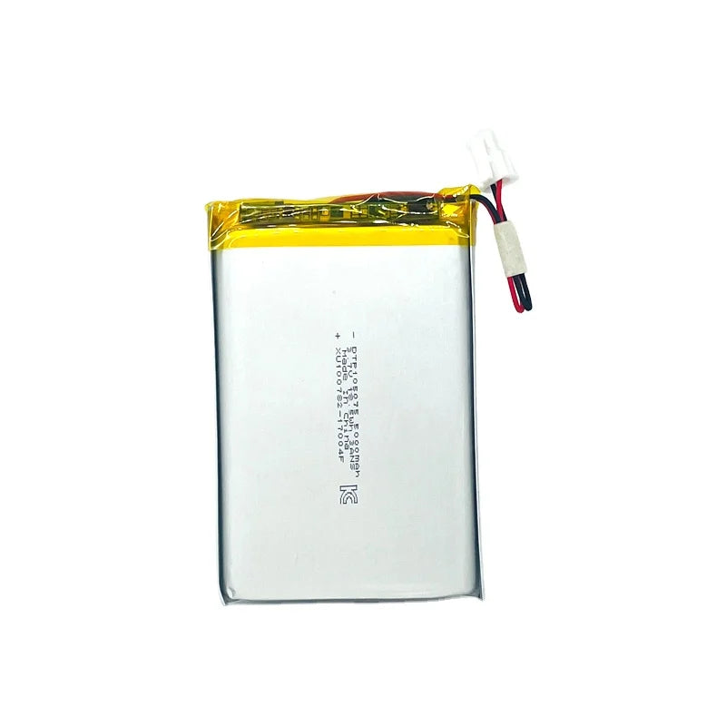 Customizable 5000mAh Solid State Polymer Lithium Pouch Battery 105080 Li-Ion 3.7V Rechargeable Lipo Battery for Toys Licoo2