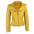 2026 Women's Jackets Fashion Wear Genuine Leather Jackets for Women Hot Selling Stylish Leather Jackets for Women