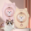 New Arrive Wholesale 2 in 1 Laser Brush Cat Massage Upgraded Pet Toy Cat Hair One-button Brush Comb Pet Massage Brush Pet Comb