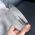 GP US S925 Silver Pattern Wire Diamond Cut Sparkle Round Wires Permanent Jewelry Making Bracelet Factory Wholesale