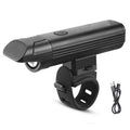 2024 Factory 500lm Anti-Glare Portable Headlight USB Rechargeable Aluminum Alloy Waterpoof Mountain Bike Front LED Bicycle Light