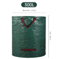 Heavy-Duty 500L Garden Waste Bag 80*100cm Effortless Outdoor Cleanup Storage Solution