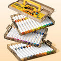 Supplies Wholesale 24/60/12/48/36 Colors Soft Brush Tip Acrylic Pens Markers for Wood Rock Painting Diy Crafts
