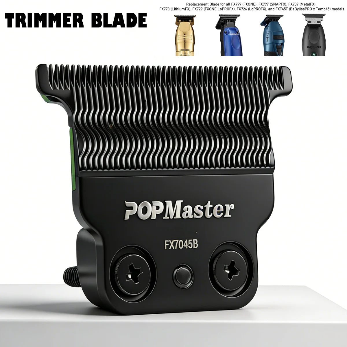 Accessories Tool Barber Trimmer Replacement Blade Professional Baby FX787 FX797 FX773N FX7045B Hair Trimmer Cutter with 2 Screws
