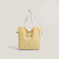 Drawstring Tote Bag Nylon Waterproof Shoulder Bag Large Capacity Bag Summer 2026 New Style Bag Japanese-Style Handbag