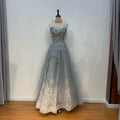 Jancember LSMZ01 Elegant Gradient Color Sweetheart A-line Evening Prom Dresses