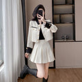 Fall Casual 2 Piece Set for Women Top And Patchwork Slim Set Ropa Wholesale