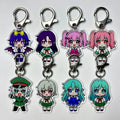 Custom Digital Printed Acrylic Keychain Clear Personalized Plastic Keyring MegaBDM
