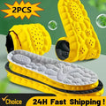 4D Cloud Technology PU Sole Sports Insoles For Shoes Soft Breathable Shock Absorption Cushion Running Orthopedic Care Insoles MegaBDM