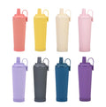 Wholesale Stainless Steel Insulated Water Bottle with Straw  830ml Ceramic Liner Reusable Coffee Tumbler