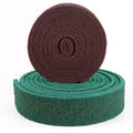 6mm Scouring Pad Scotched Abrasive Scouring Polyester Scouring Pad Roll Red Scour Pad Raw Material