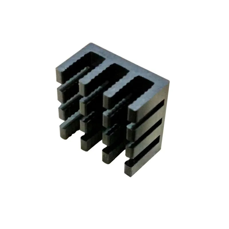 Black Aluminum Heatsink Cooler Cooling Kit for Raspberry Pi 3 Pi 2 Pi