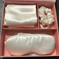100% Mulberry Silk Pillowcase With Eye Mask Scrunchie Anti Wrinkle Blissy Mulberry Silk Pillow Case for Women