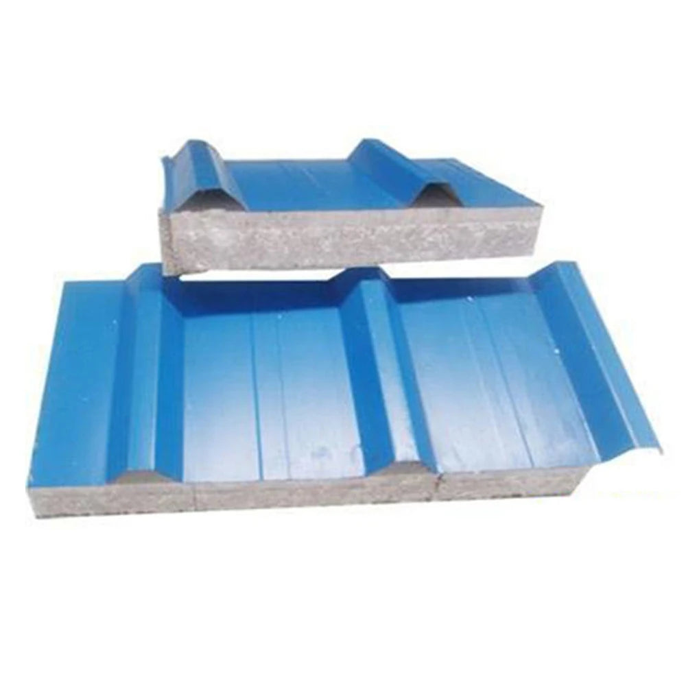 Best Quality EPS Building Material Sandwich Panel Metal Core Industrial Design Exterior Wall Warehouse Applications Class B1