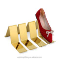 Luxury Gold High Heels Shoe Display Rack for Shop