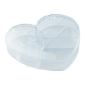 Kwang Hsieh Heart Shaped PS Injection Molded Eco-Friendly Reusable Candy Box Food Container Customized Partition Folding Design