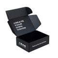 Custom Logo Eco-Friendly Black Waterproof High-End Matt Lamination Corrugated Mailer Gift Box Sponge Lining for Shipping Mailing