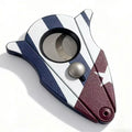 Luxury Double Blade Multi-color Stainless Steel Cigar Cutter with Custom Logo MegaBDM