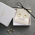 PandaSew Custom Logo Cotton Jewelry Package Earring Holder Fabric Cards Tags Hanging Earring Cards
