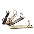 Fast Delivery Ring Binder Mechanism for Folder Gold/black 2 Ring Binder Hardware Paper Clips Mechanism