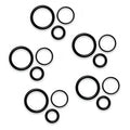 98209800/ 98209803 / 98209804 Replacement O-Ring Kit Fit for Air Relief Valve High Flow Relief Valve for Pool/Spa (15pcs5set)
