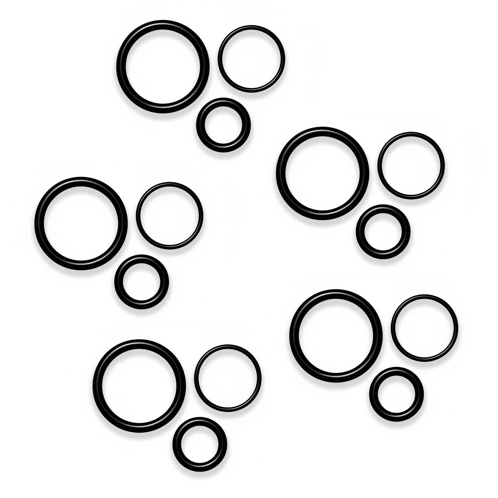 98209800/ 98209803 / 98209804 Replacement O-Ring Kit Fit for Air Relief Valve High Flow Relief Valve for Pool/Spa (15pcs5set)