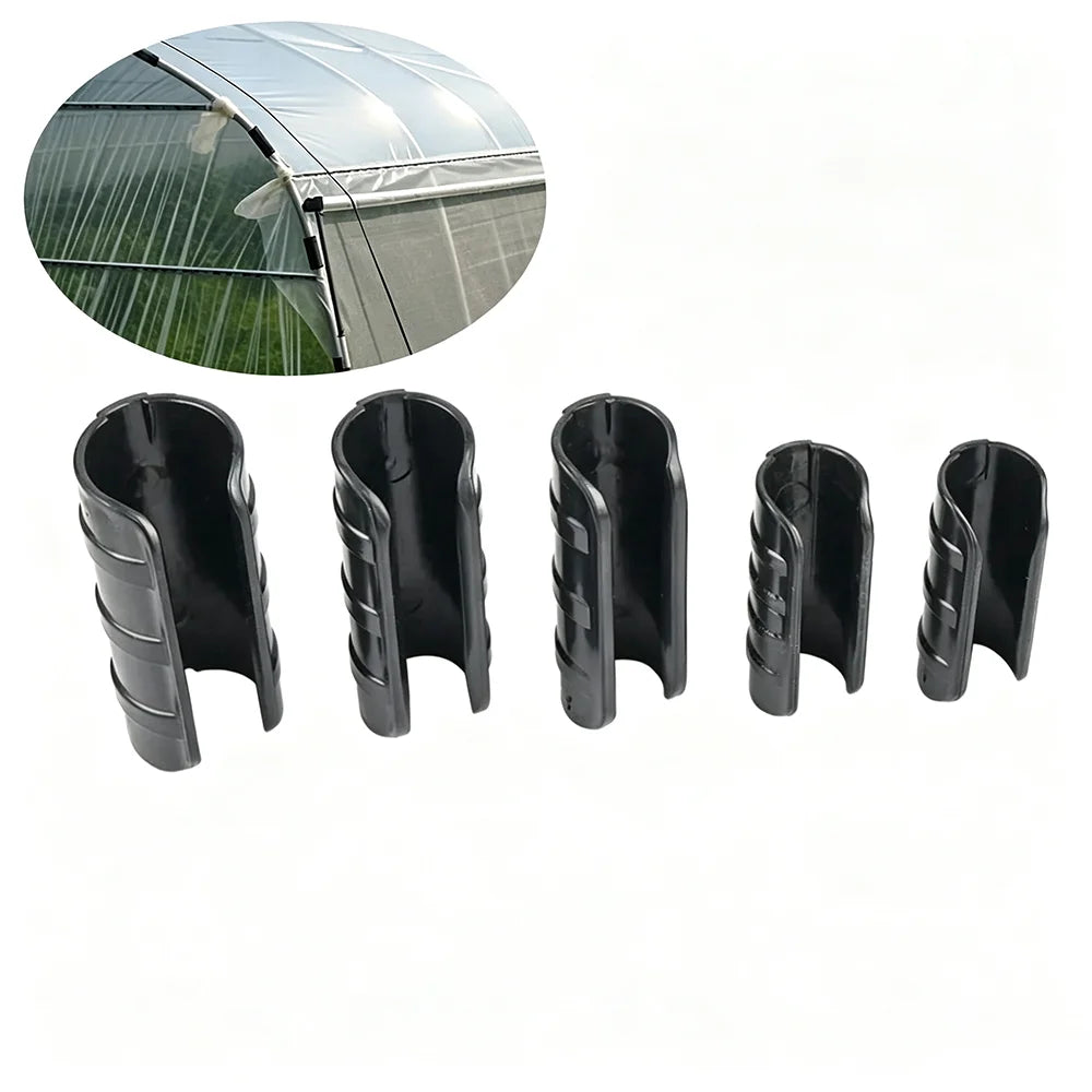 19/20/22/25/32mm Greenhouse Film Fixing Clip Plastic Pipe Film Lock Clip Garden Film Fastener for Agricultural MegaBDM