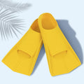 Professional Silicone Short Floating Flippers for Child Training Durable Swim Gear for Snorkeling and Swimming