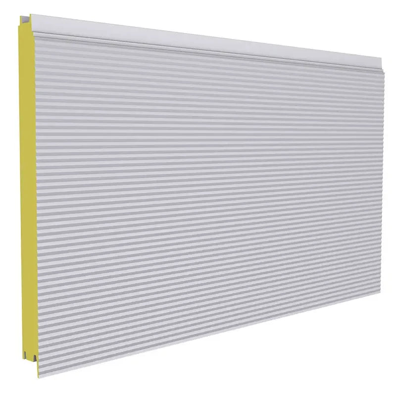 Fireproof Exterior Wall Sandwich Panel with PU Core 50mm Thickness for Buildings