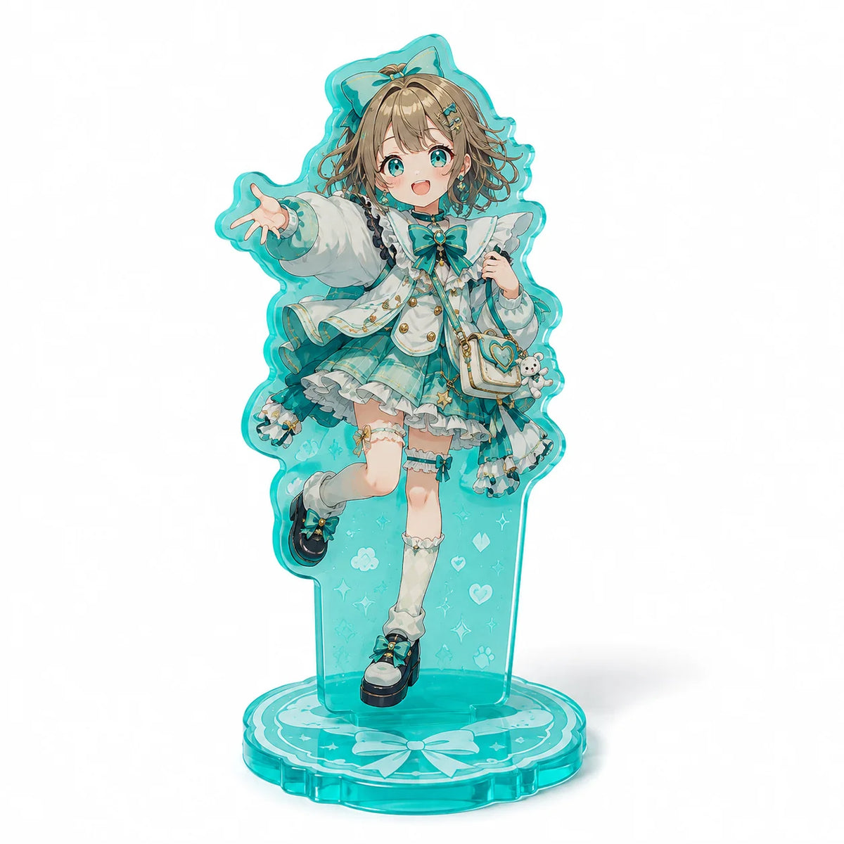 Customizable Anime Acrylic Standee Free Customization Durable Digital Printing Logo Design for Promotional Displays Desktop MegaBDM