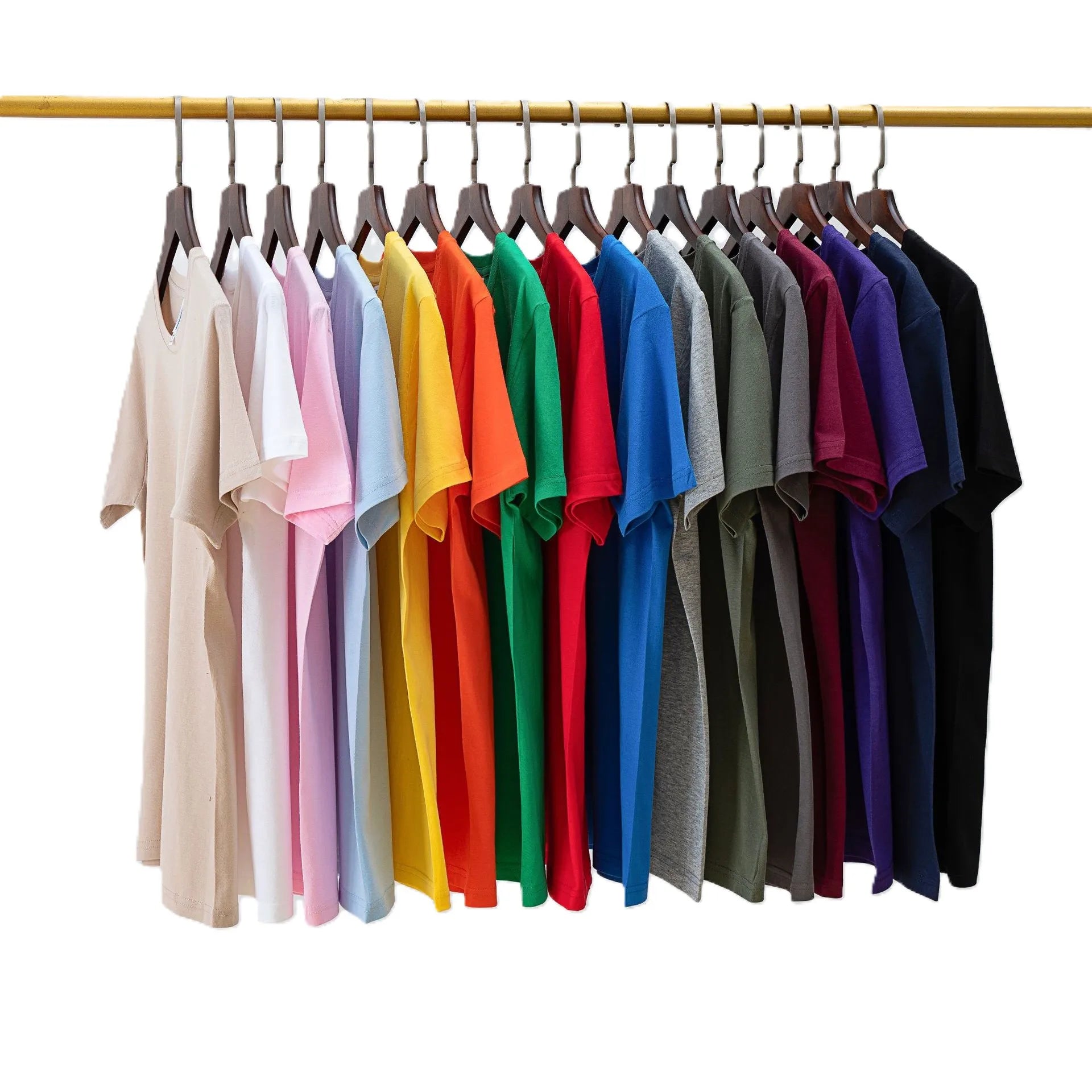 China Bangladesh Factory Price OEM Customized Logo Embroidery 150g Combed Pure Cotton Mens Loose Round Neck Printed T Shirt