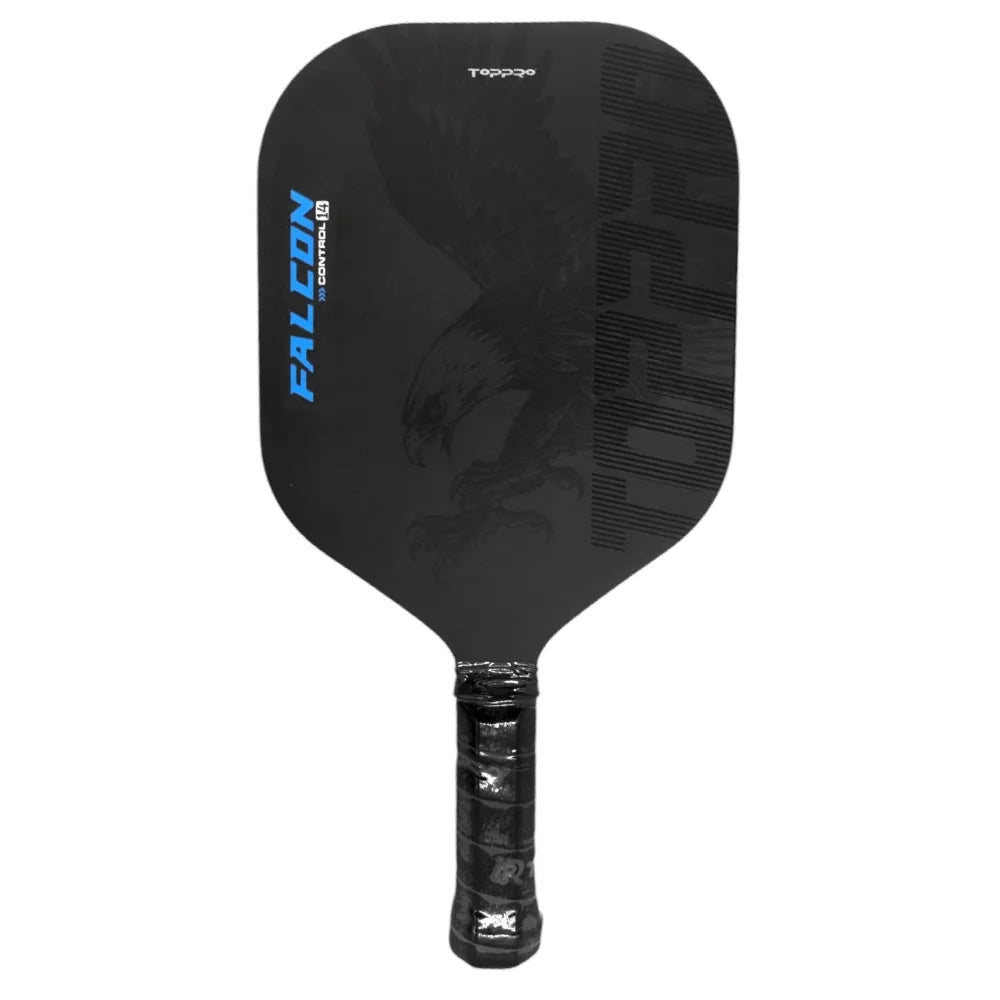 Fully Customizable OEM ODM Falcon Control Pickleball Paddle Premium PU Grip for T700 Raw Unidirectional Face Polymer Honeycomb