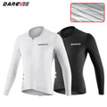 DAREVIE Man Cycling Maillot Aero High Speed Moisture Wicking PRO Level Men's Cycling Shirt UPF 40+ Anti Slip Cycling Jersey