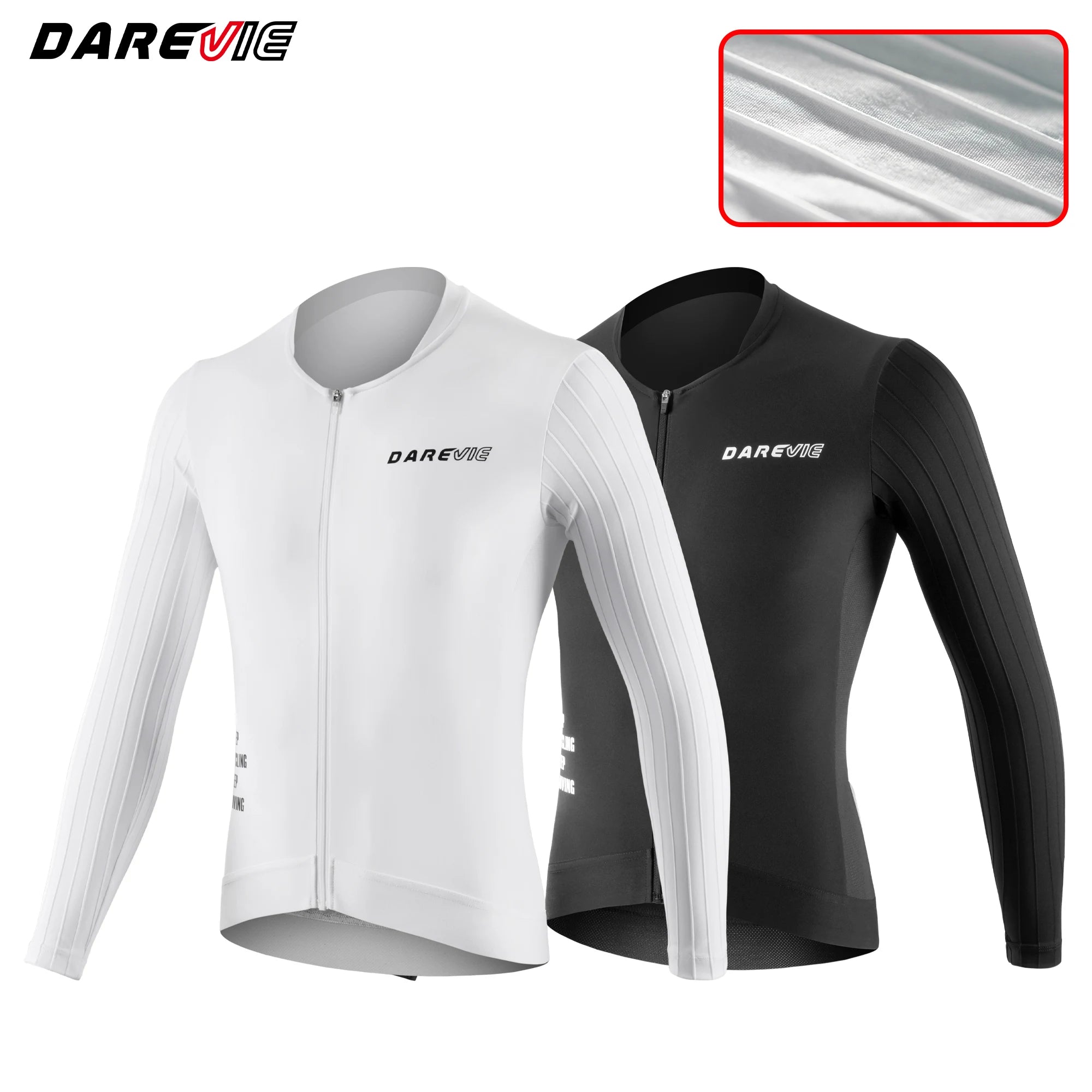 DAREVIE Man Cycling Maillot Aero High Speed Moisture Wicking PRO Level Men's Cycling Shirt UPF 40+ Anti Slip Cycling Jersey
