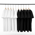 China Bangladesh Factory OEM Customized Logo Embroidery 200g Pure Cotton Unisex Loose Fit Solid White Crew Neck Unisex T Shirt MegaBDM