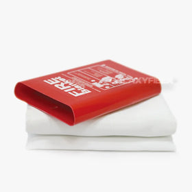 Double Sided Silicone Coated Fire Blanket Waterproof Moisture-proof Durable Thickened Emergency Fire Blanket