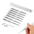 Prime Model Scriber Tool Kit 7 Blades (0.1-2.0mm) Chisel Tool for Gundam Resin Carving Panel Lining & Scale Model Building MegaBDM