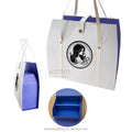 Astrid Custom Logo Clear Frosted Luxury Cardboard Gift Hair Extension Wig Hanger Packing White Paper Bag for Hair Salon