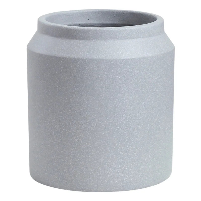 Small Ceramic Planter Pot Modern Round Flower Pot for Succulent Cactus Indoor Plants Home Decoration Desktop Plant Container MegaBDM
