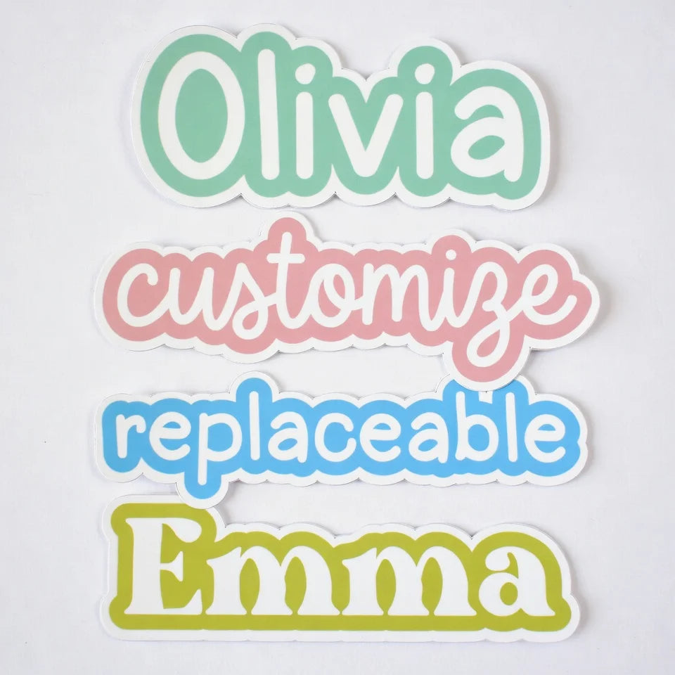Personalized Waterproof Vinyl Decor Stickers Custom Design MegaBDM