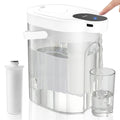 Portable Water Filter Pitcher 4L 5W Wireless Water Purifier 300L Total Purified Volume for Home Camping Travel Use MegaBDM
