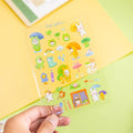 Personalized Private Waterproof Sticky Vinyl Label Logo Cartoon Kiss Cut Stickers Custom Printed Kiss Cut Stickers