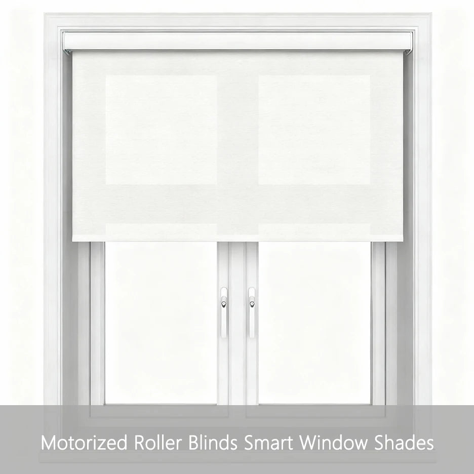 Motorized Roller Blinds Smart Window Shades Blackout Roller Blinds Window Shades