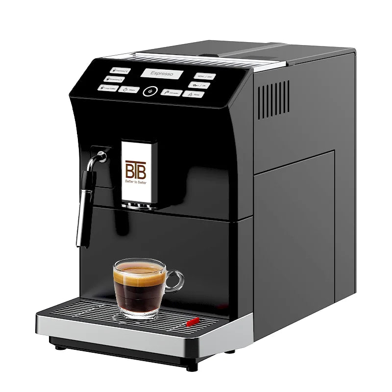 BTB-205 Home Series Fully Automatic Coffee Machine with Self-Cleaning & Temperature Control 1 Year Warranty Electric
